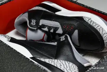 Hyperoad 2024 OG “Black Jordan 3 Cement” Air 0605